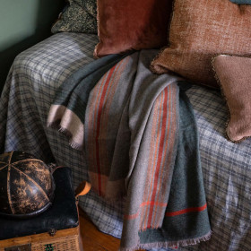 Plaid en Laine et Cachemire REVA