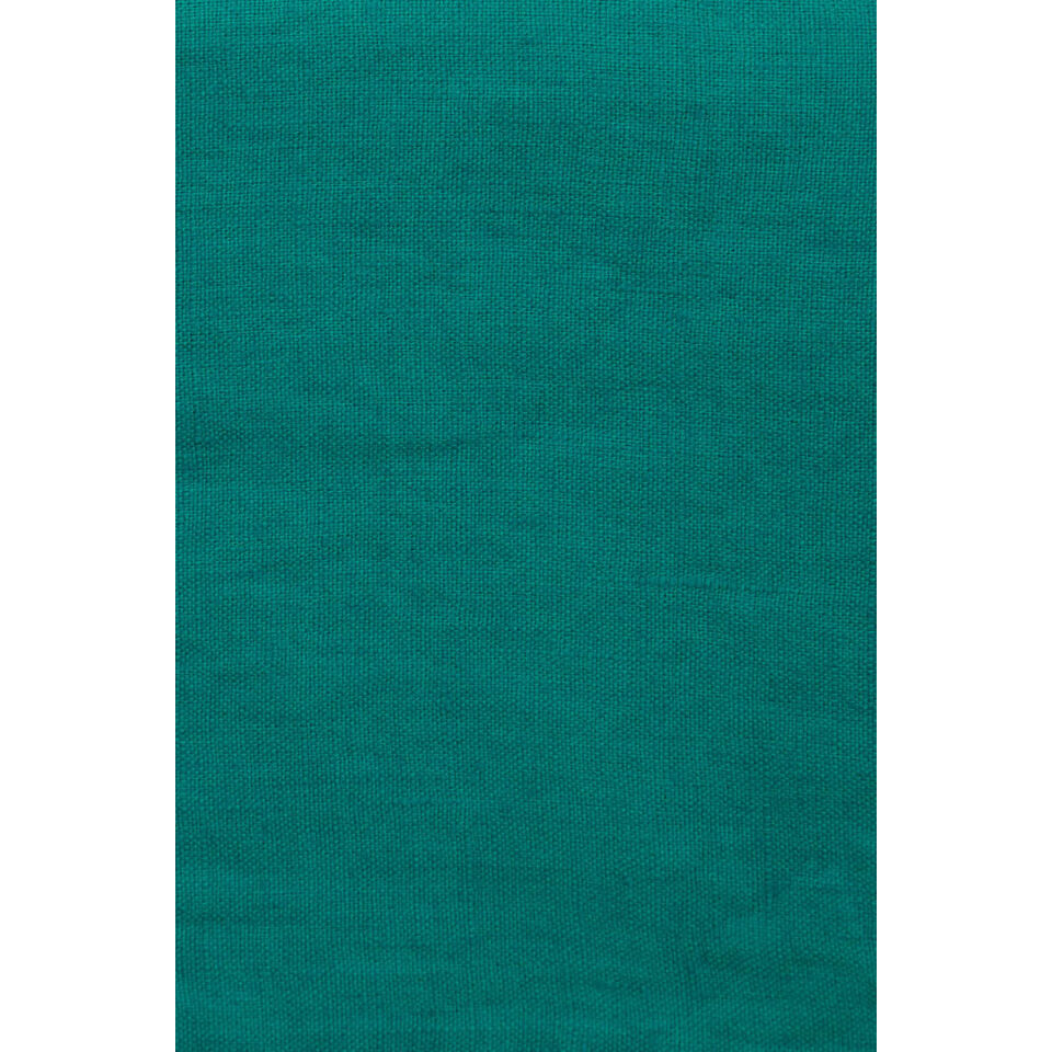Lin Lavé au mètre PROPRIANO - 145cm - HARMONY HAOMY Couleur:Paon