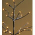 Sapin Lumineux Enneigé ISAAC TRAE 228 Leds - Taille 160cm Slim - SIRIUS