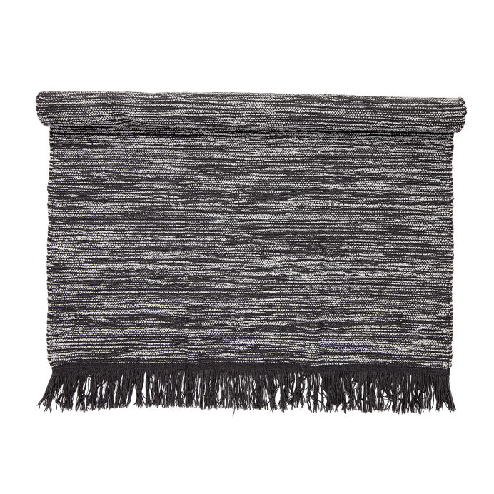 Tapis gris en laine - GEOFFREY  