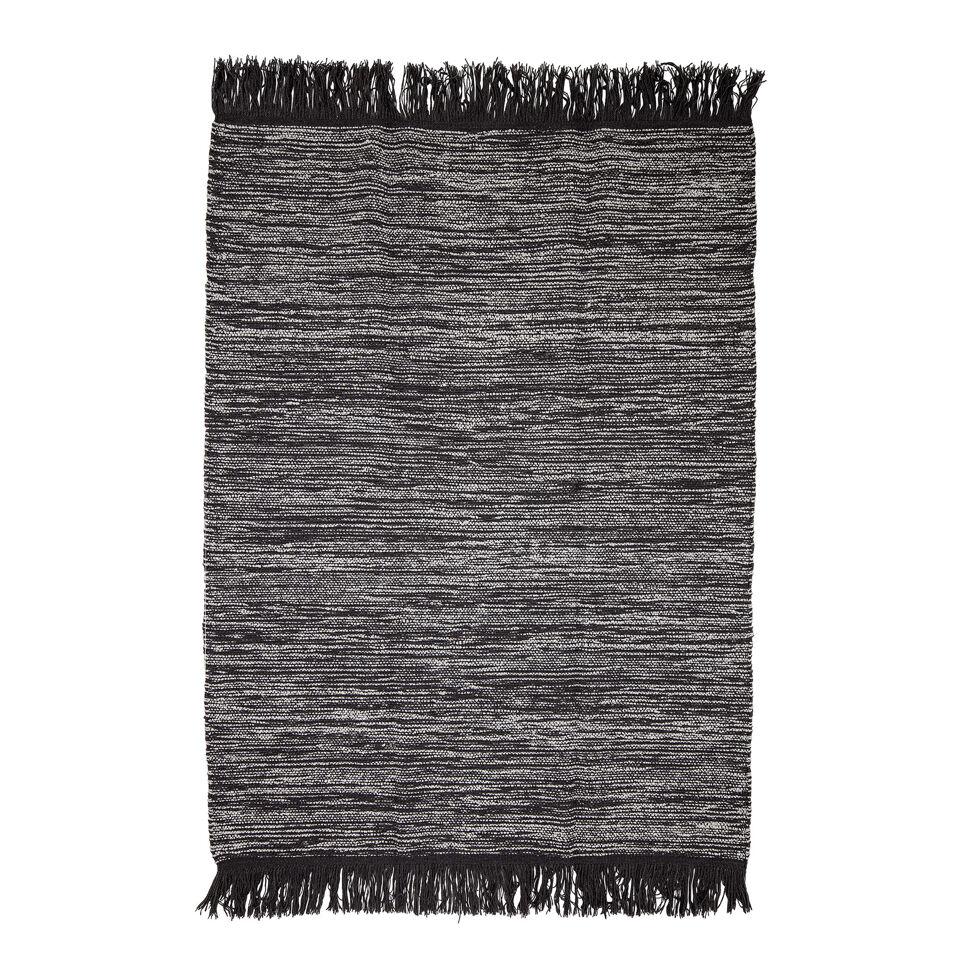 Tapis gris en laine - GEOFFREY  