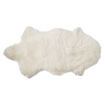 Tapis peau d'agneau Mongol Blanc ISAK