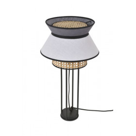 Lampe à poser SINGAPOUR - Blanc/Anthracite