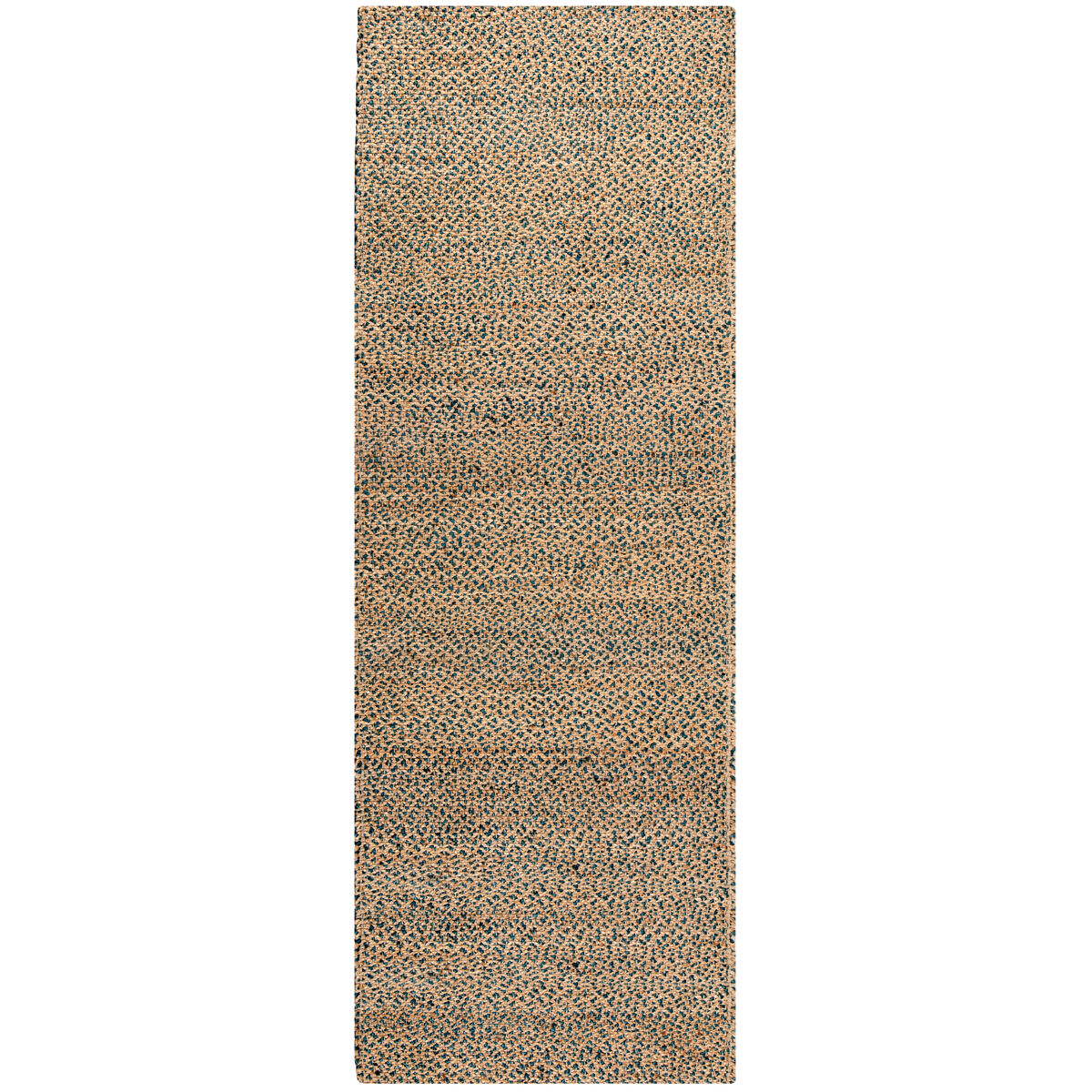 Tapis tissé de jute et coton coloré - Vivaraise