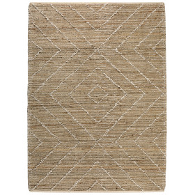 Tapis tissé en jute Worgan