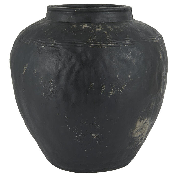 Ib Laursen Vase César noir L