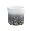 Cache Pot COIMBRA en Terracotta Blanc Gris - 14X14 - Red Cartel