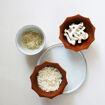 Assiette à dessert Blanc chiné en céramique - HK Living