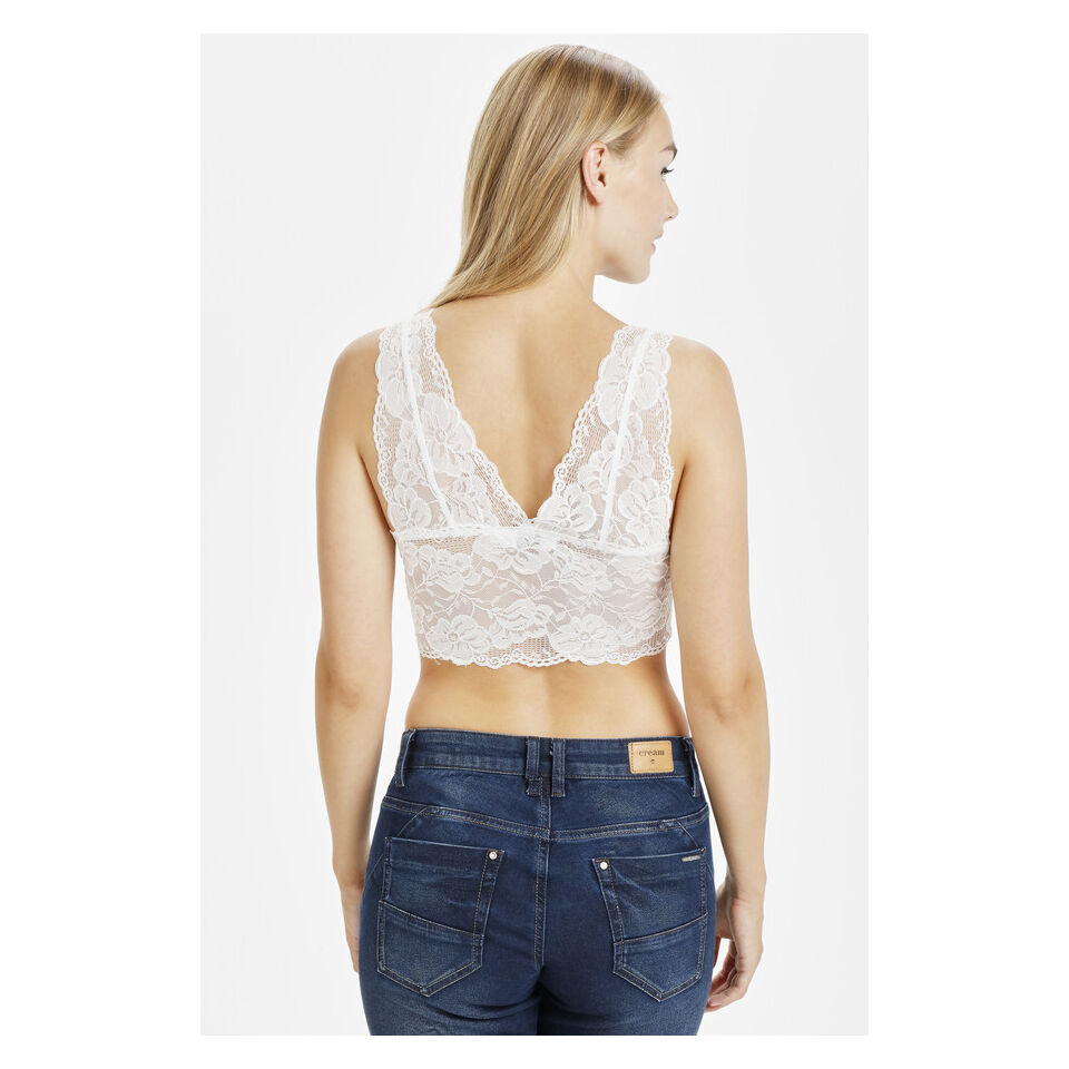GLAZE Brassière en dentelle - Blanc