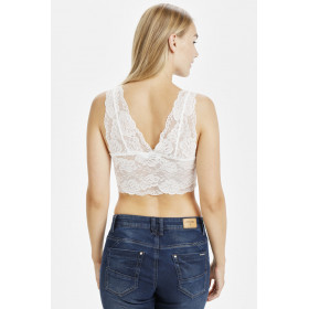 GLAZE Brassière en dentelle - Blanc