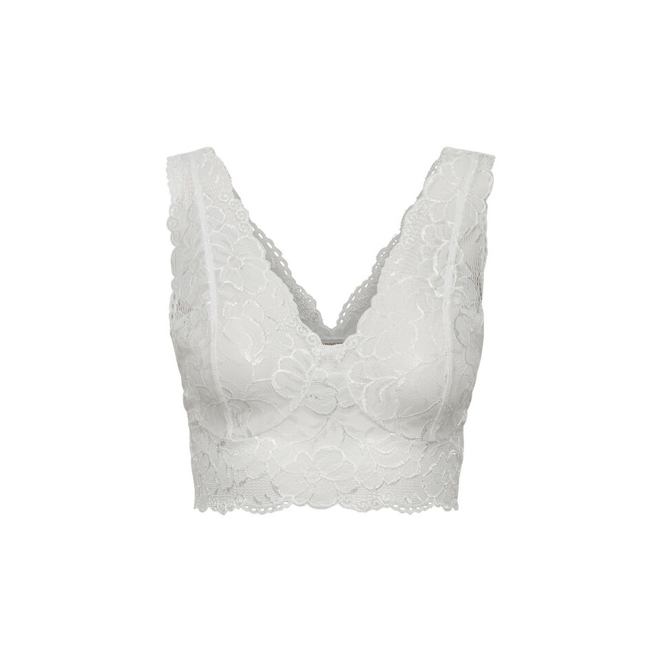 GLAZE Brassière en dentelle - Blanc