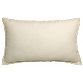 Coussin Nala volant plat brodé