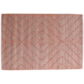 Tapis tissé en jute Worgan