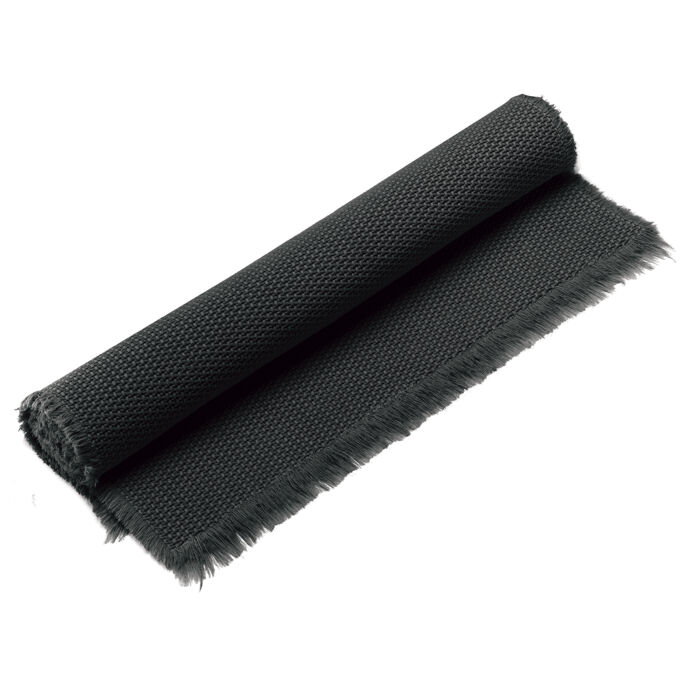 Tapis de bain grains de riz Elly - Vivaraise | Impression Lin