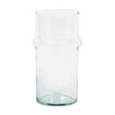 Vase en verre recyclé S