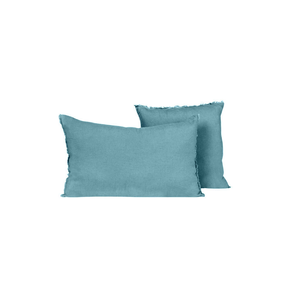 Housse de Coussin VITI en Lin Lavé - HARMONY HAOMY