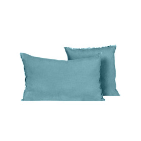 Housse de Coussin VITI en Lin Lavé - HARMONY HAOMY