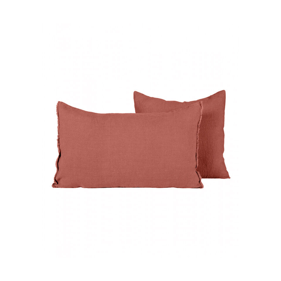 Housse de Coussin VITI en Lin Lavé - HARMONY HAOMY