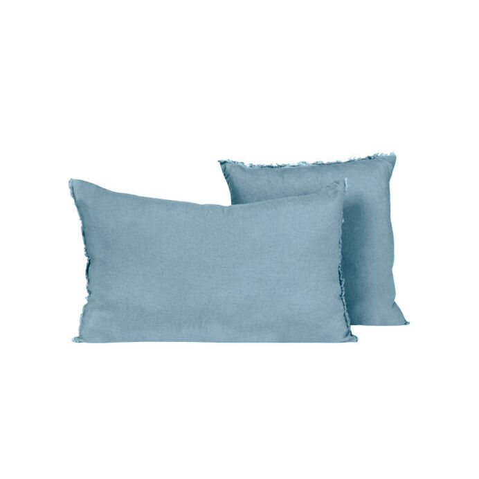 Harmony Textile - Haomy Housse de Coussin VITI en Lin Lavé