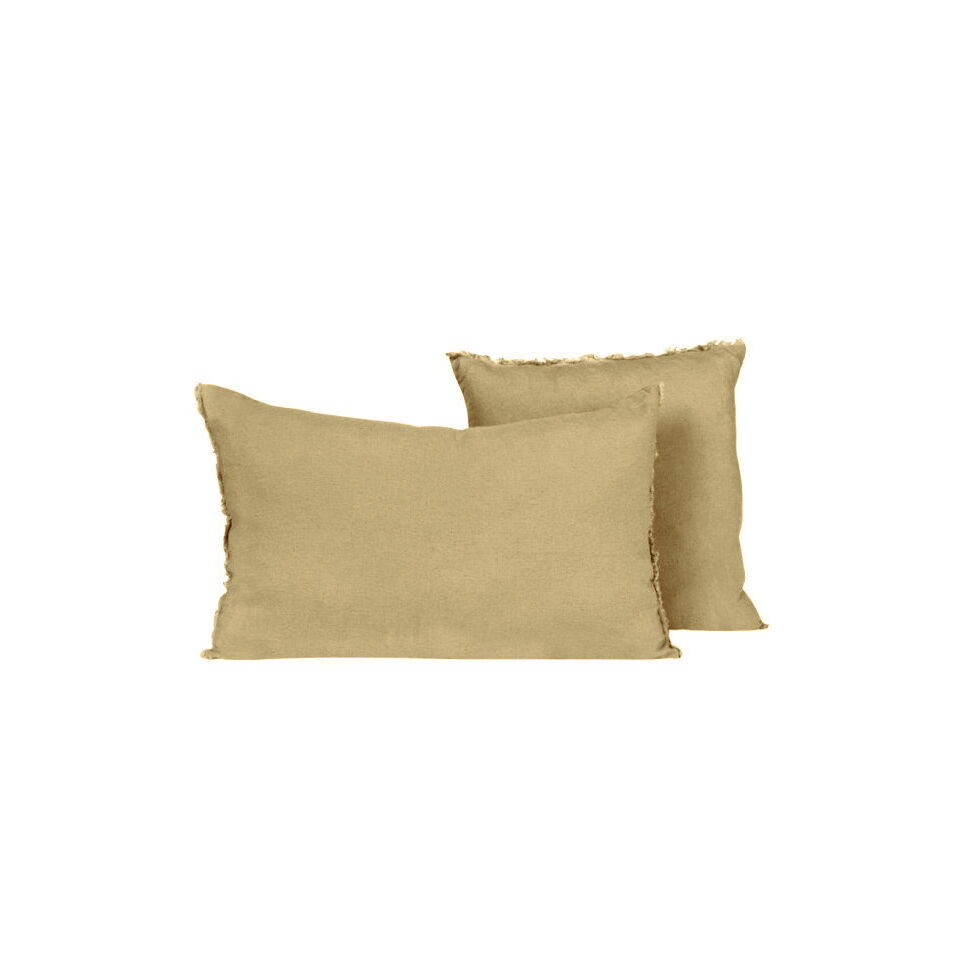 Housse de Coussin VITI en Lin Lavé - HARMONY HAOMY