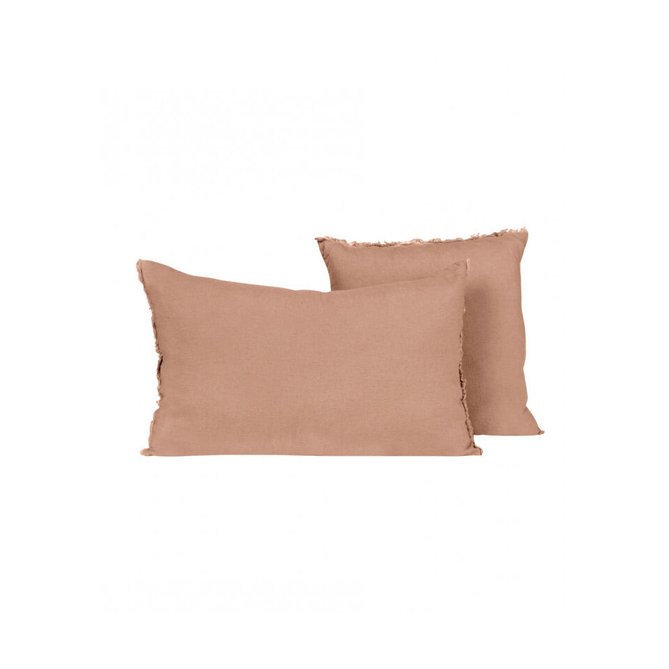 Housse de Coussin VITI en Lin Lavé - HARMONY HAOMY