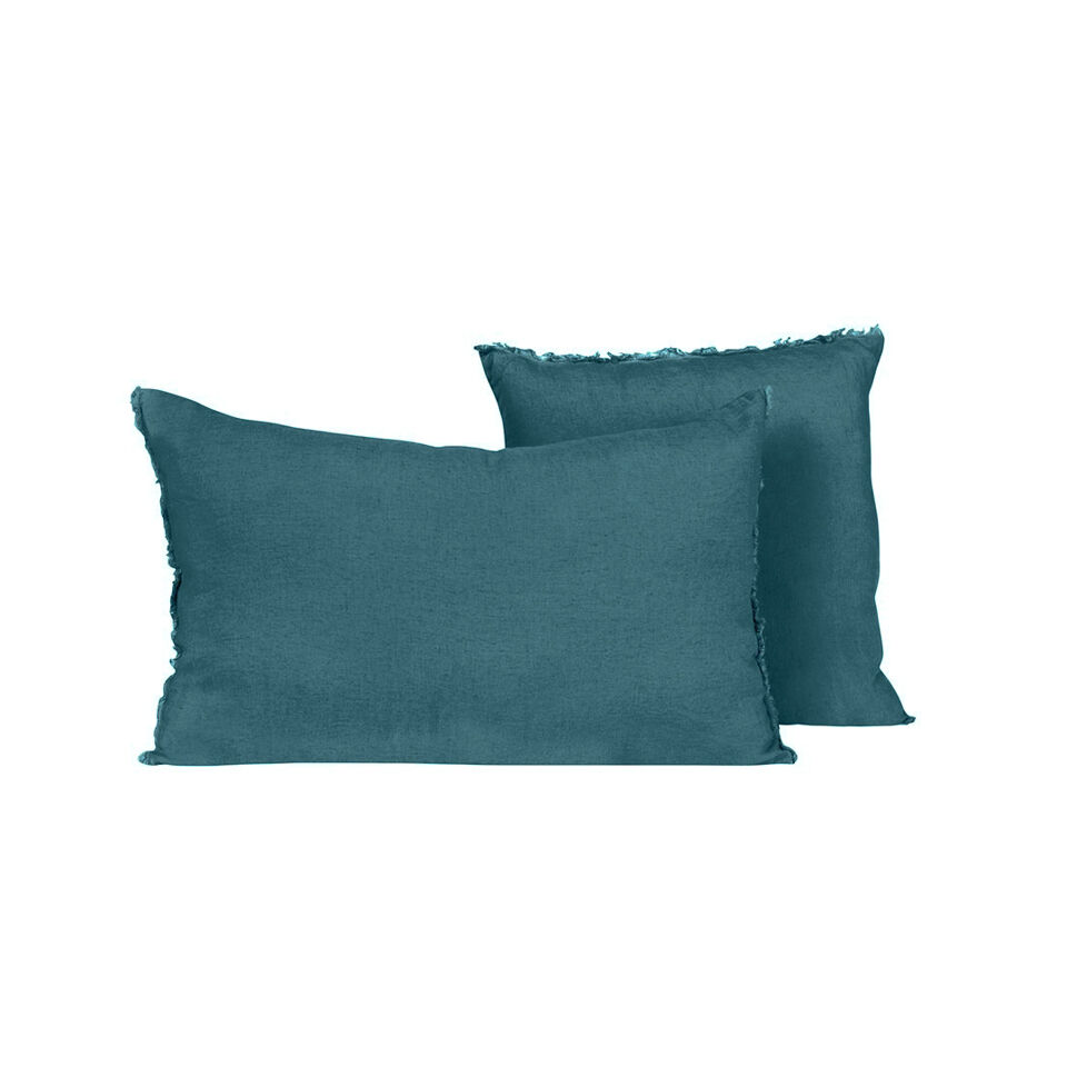 Housse de Coussin VITI en Lin Lavé - HARMONY HAOMY