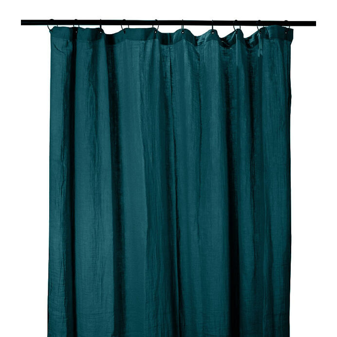 Harmony Textile - Haomy Rideaux DILI en Gaze de Coton 120X280