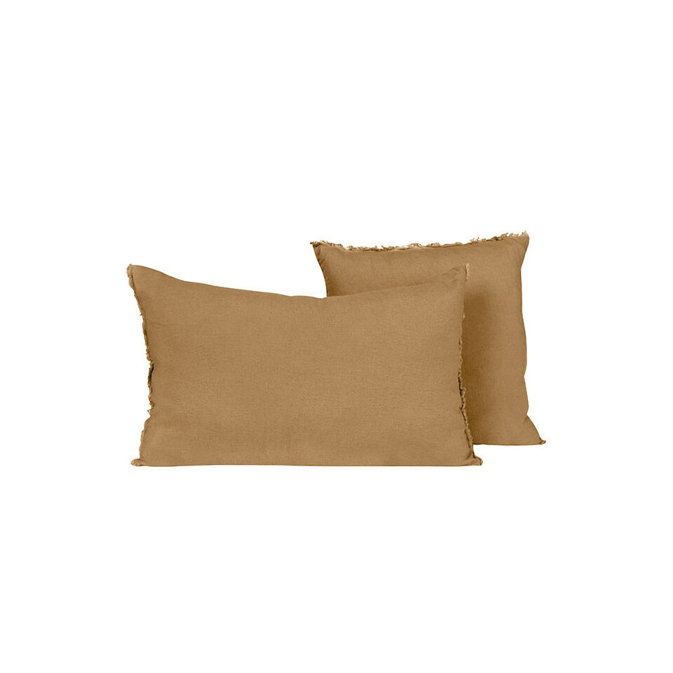 Housse de Coussin VITI en Lin Lavé - HARMONY HAOMY