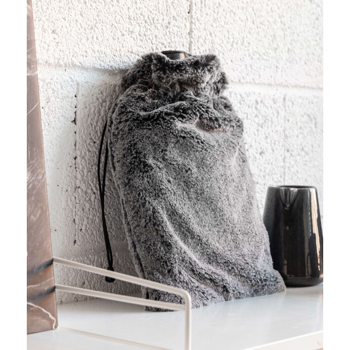 Bouillotte fausse fourrure Kinta - 23x33