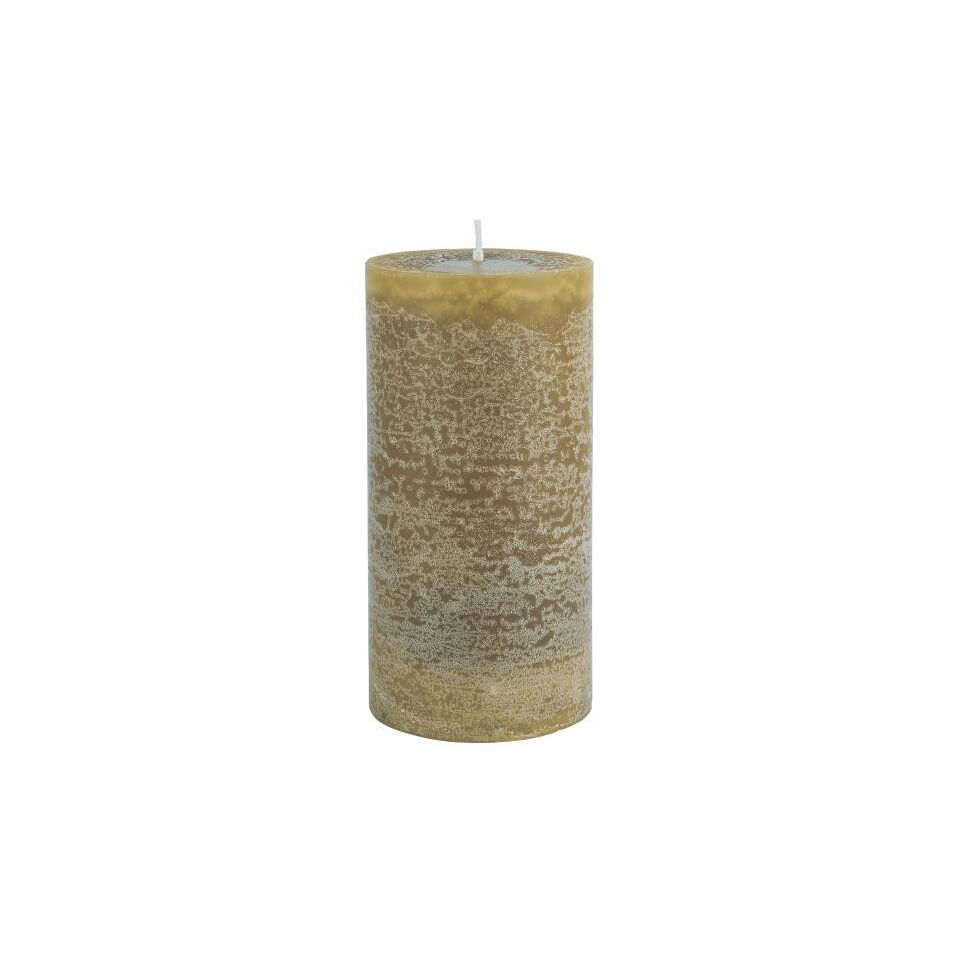 Bougie RUSTIC Moutarde M