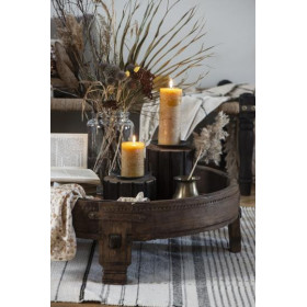 Bougie RUSTIC Moutarde S