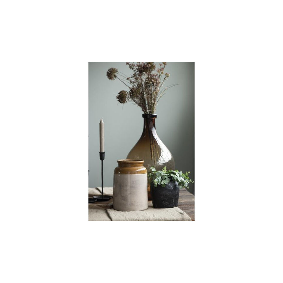 Fleurs tons marron/vert - IB LAURSEN
