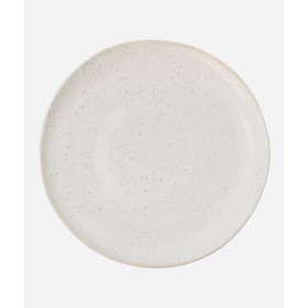 Assiette à Déjeuner PION GRISE/BLANCHE - Diam 21,5 cm - HOUSE DOCTOR