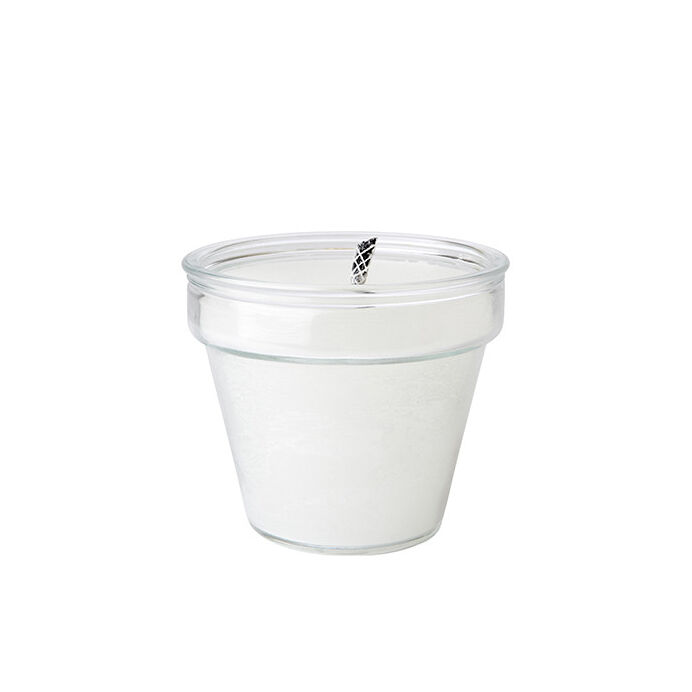 EVENT Bougie pot d'extérieur en verre M Blanc/clair  Affari à -30%