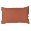 Coussin en lin QUEENFRANGE 50X70 cm TERRE BRULEE 