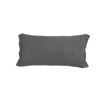 CANAILLE coussin lin changeant 30X60 Graphite 