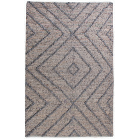Tapis tissé en jute Worgan