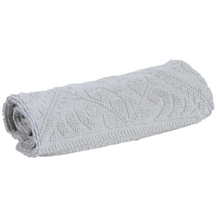 Tapis de Bain en Coton ENZO - Vivaraise | Impression lin
