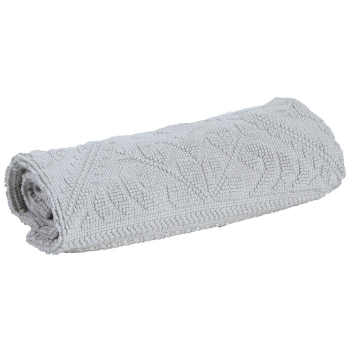Tapis de Bain en Coton ENZO - Vivaraise | Impression lin