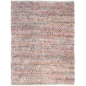 Tapis en Coton et Cuir ATLAS
