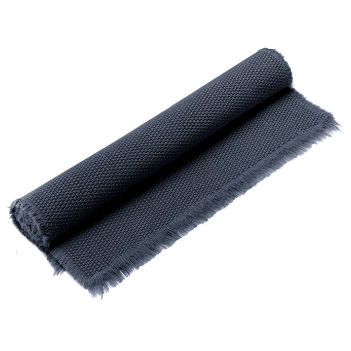 Tapis de bain grains de riz Elly - Vivaraise | Impression Lin
