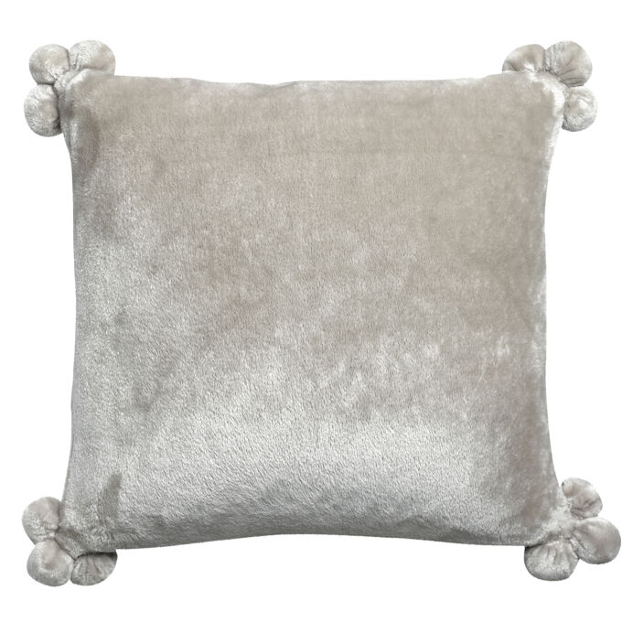 Coussin Fausse Fourrure TENDER - Vivaraise | Impression lin