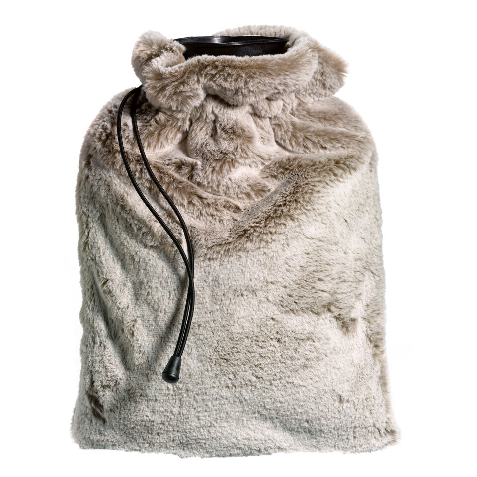 Bouillotte fausse fourrure Kinta - 23x33