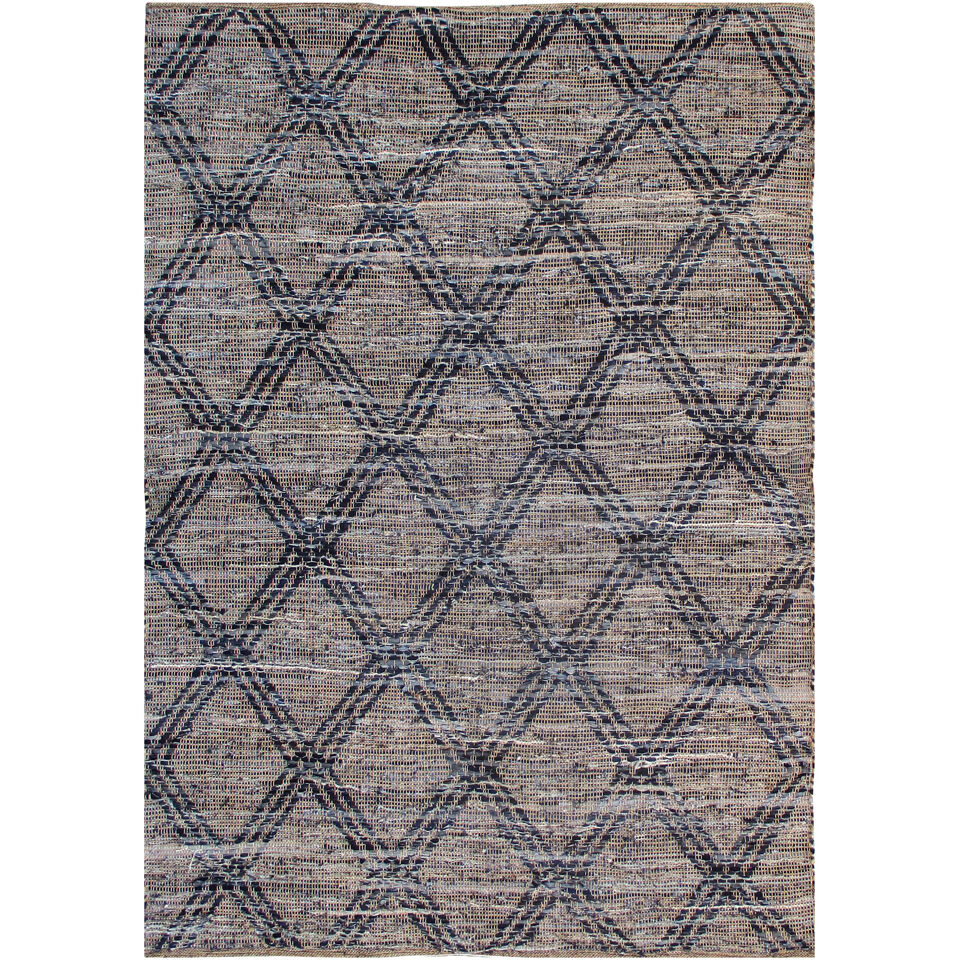 Tapis en Denim et Chanvre AMAYA