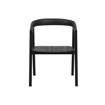 Chaise en teck ARC Noir 