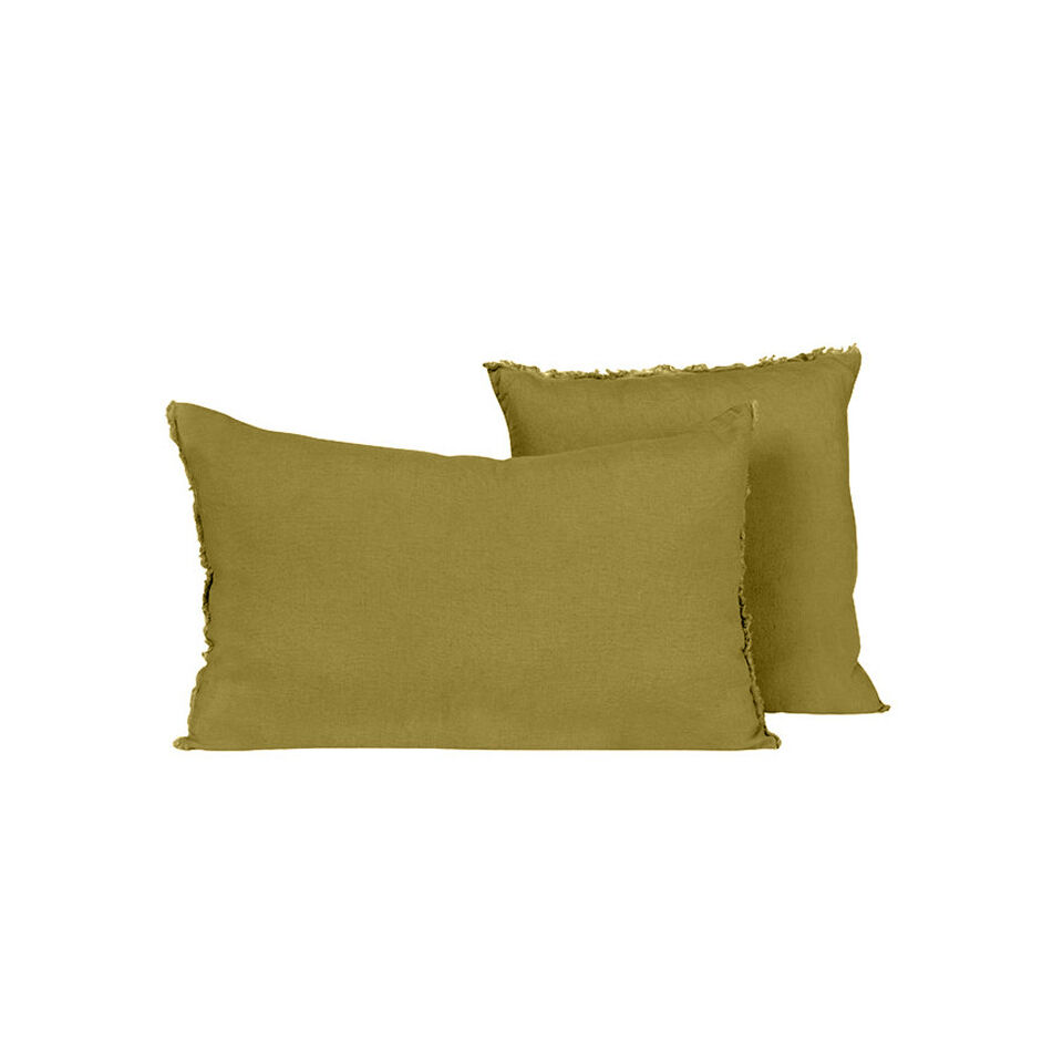 Housse de Coussin VITI en Lin Lavé - HARMONY HAOMY