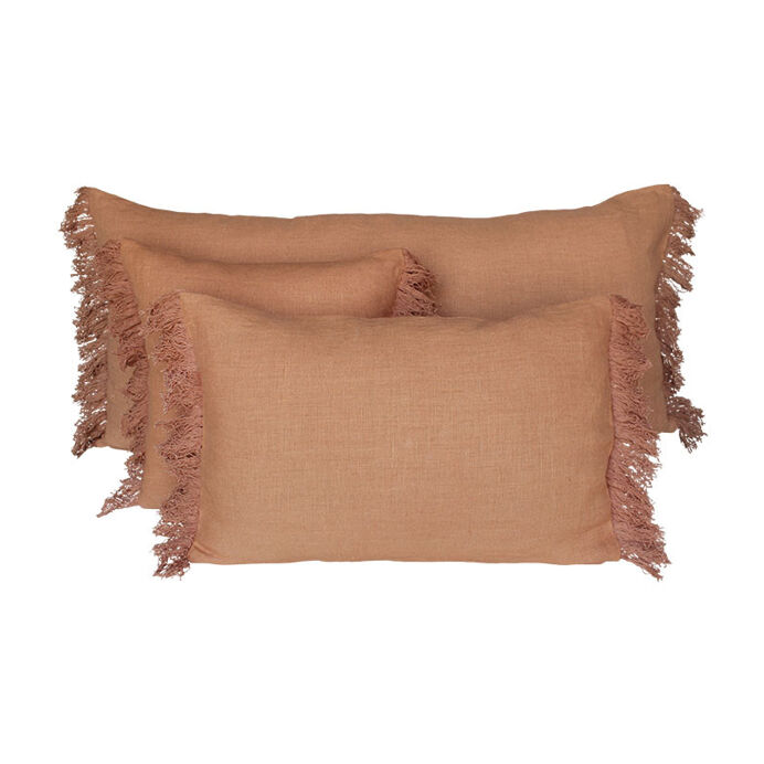Housse de Coussin WANI en Lin Harmony Textile - Haomy à -40%