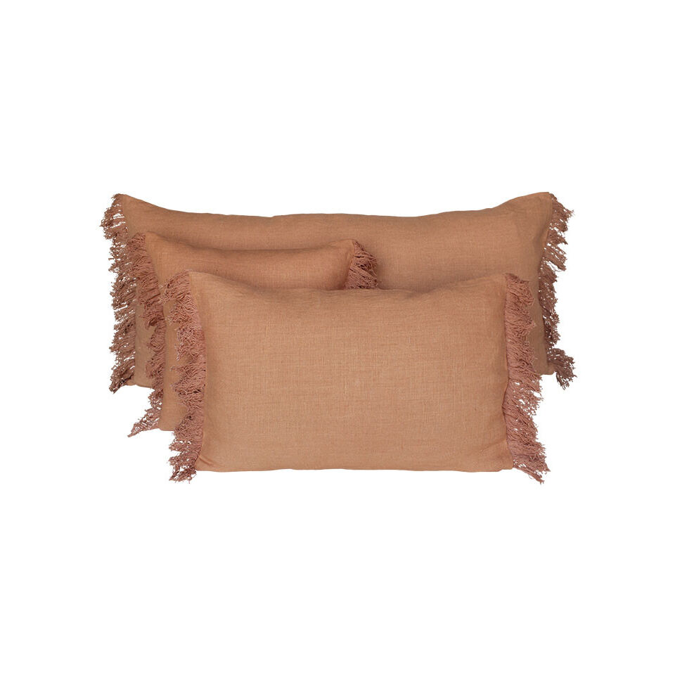 Housse de Coussin WANI en Lin Lavé - HARMONY HAOMY