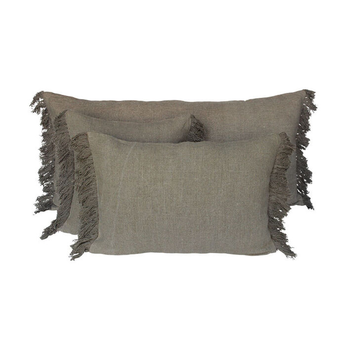 Housse de Coussin WANI en Lin Harmony Textile - Haomy à -40%