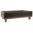 Petite caisse en bois sur pied
